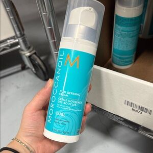 BRAND NEW Moroccanoil Curl Enhancer in Turquoise and White